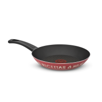 Frigideira Antiaderente Viva Rochedo Rosa 22cm