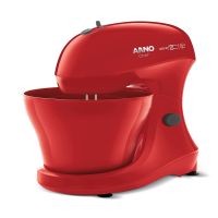 Batedeira Arno Chef 400W 2 batedores multifuncionais 5 Litros Vermelha SM02